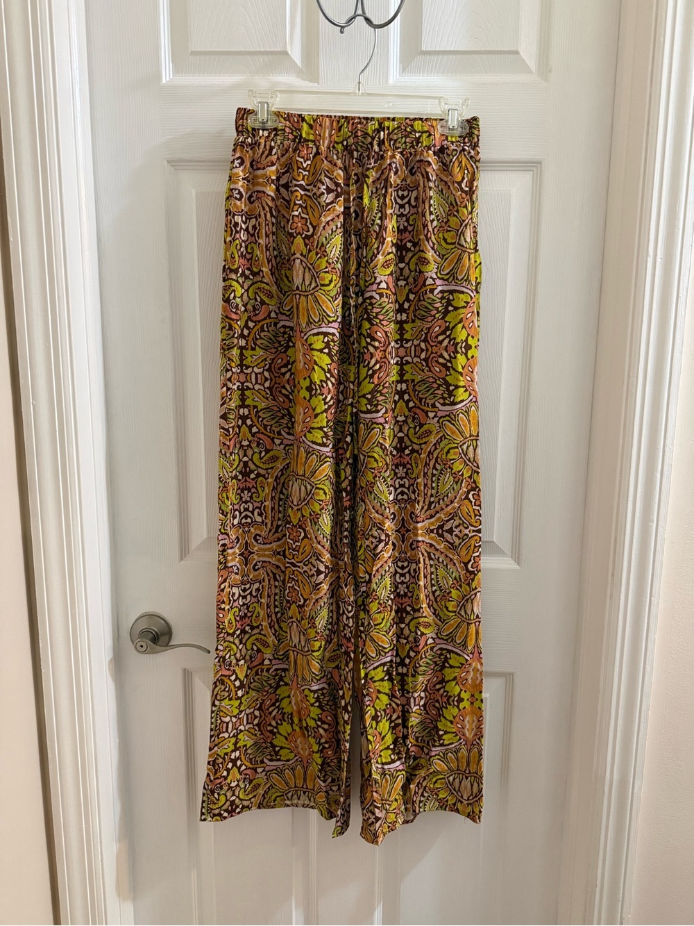 VICI Paisley Print Wide Leg Pants